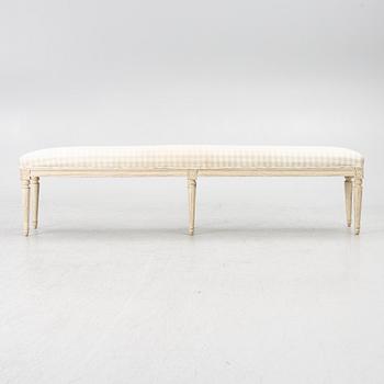 Bänk, Gustaviansk stil, 1900-tal.