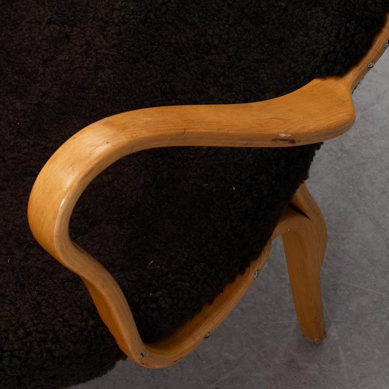 Bruno Mathsson, a 'Pernilla' lounge chair, Karl Mathsson.