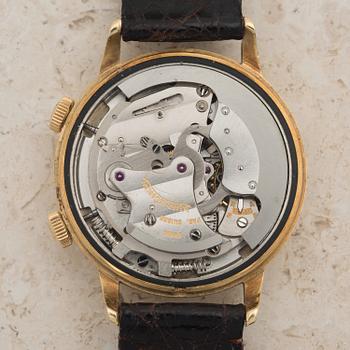 JAEGER-LECOULTRE, Memovox, wristwatch, 37 mm,