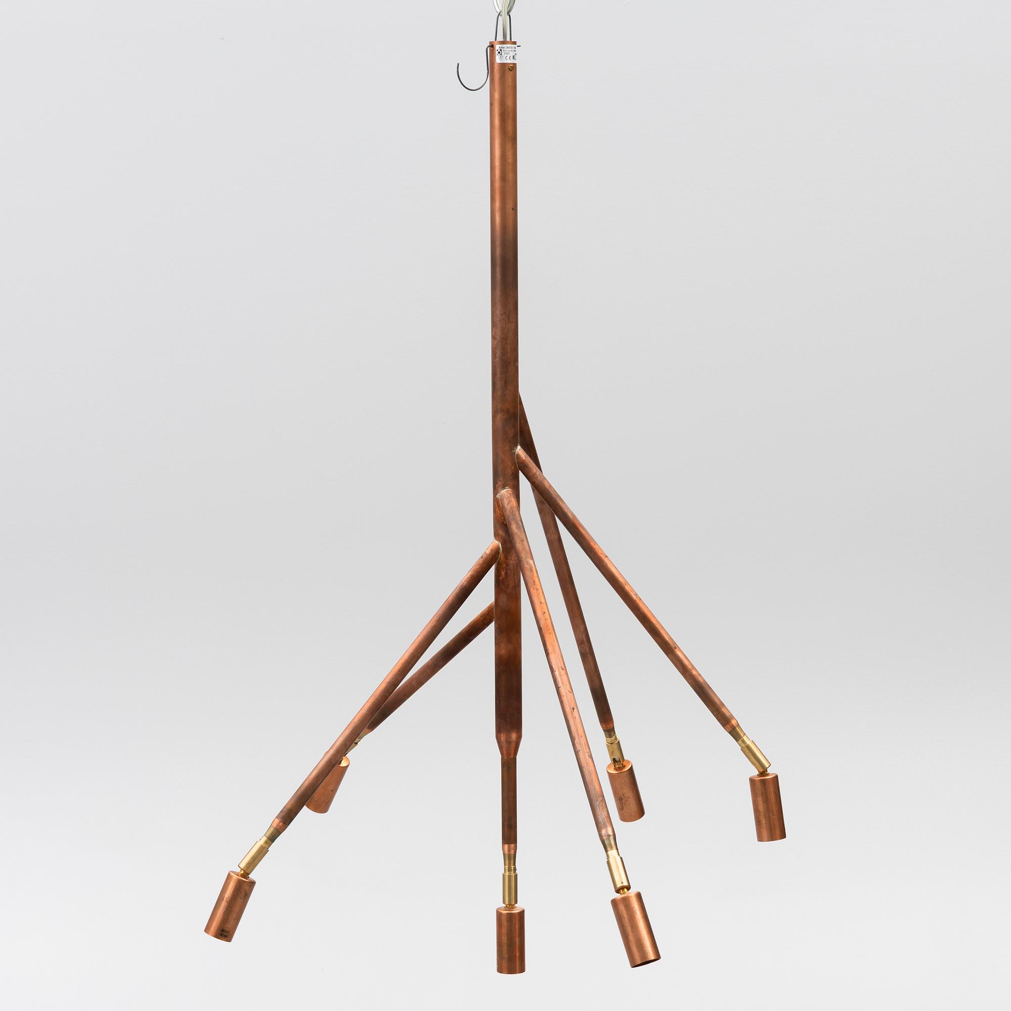 Jonas Bohlin, ceiling lamp, "Kvist", Örsjö Belysning.