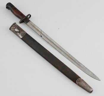 BAJONETTER, 4 st, 1800/1900-tal.