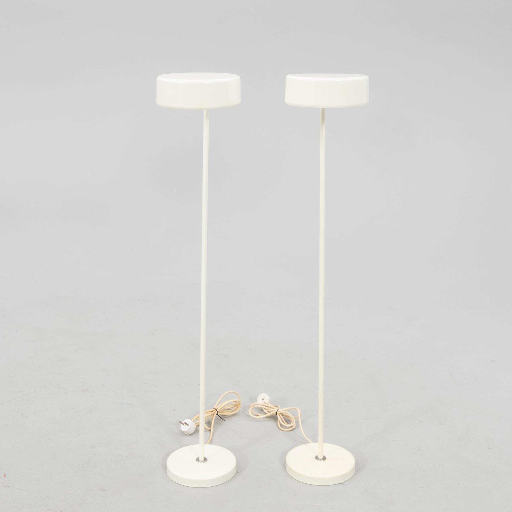 Anders Pehrson, floor lamps, a pair, "Olympia", Ateljé Lyktan, Åhus.