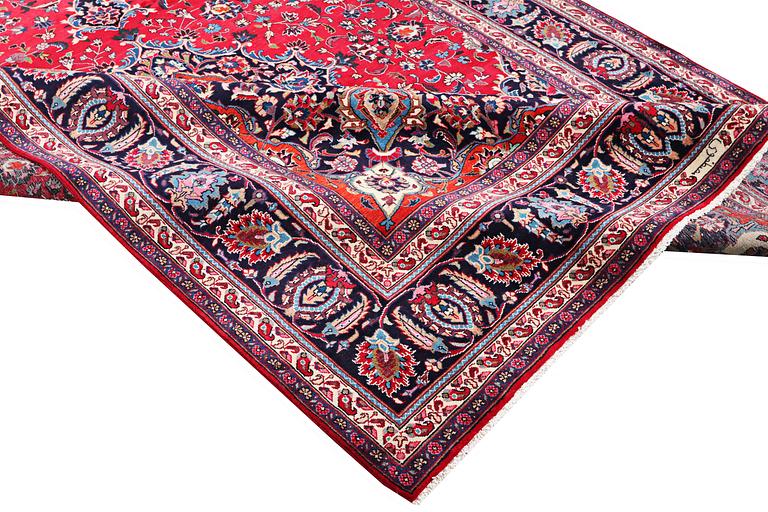 A carpet, Mashad, c. 358 x 244 cm.