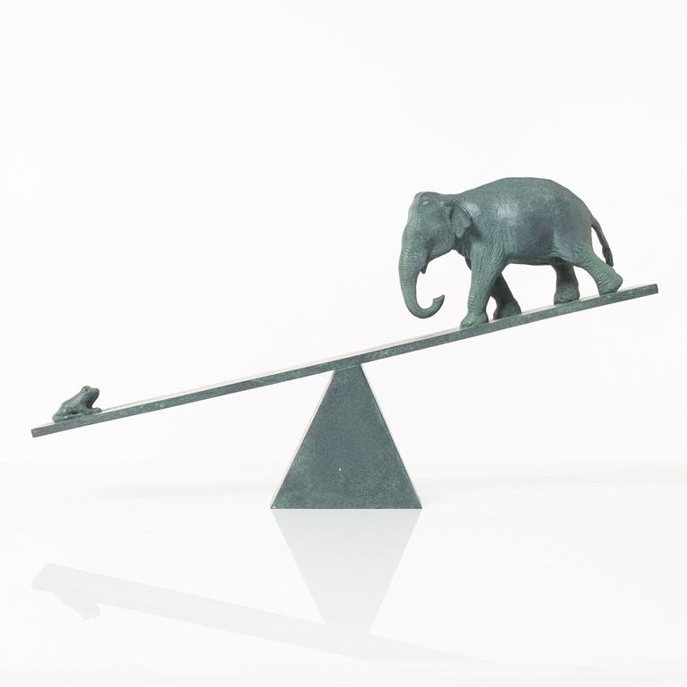 Owe Gustafson, "Elefant och groda".