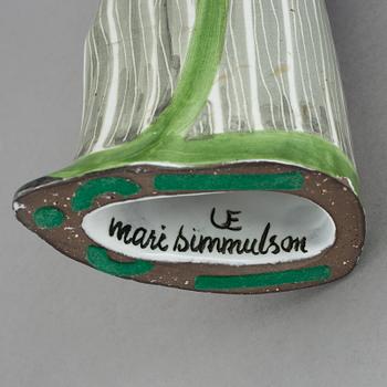 FIGURIN, keramik, Mari Simmulson, Uppsala Ekeby, 1950-tal.