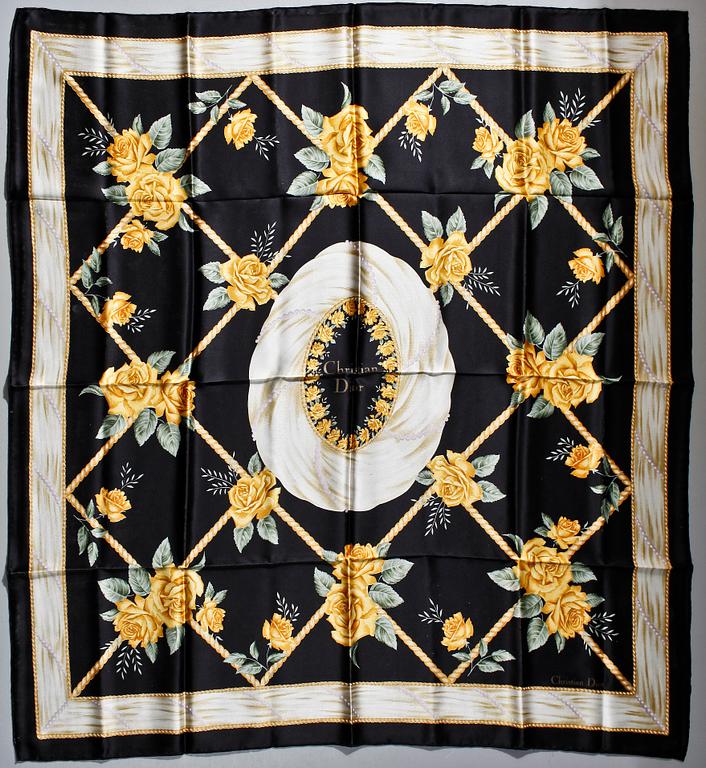 SCARF, siden, Christian Dior, Paris, Frankrike.