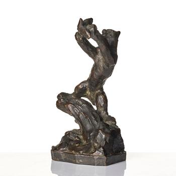 Arvid Knöppel, Lynx with bird.