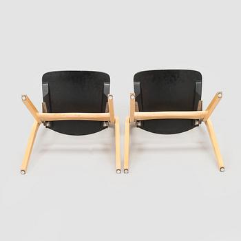 Carl-Johan Boman, a pairof  folding chairs, a pair "Boman", Wilh. Schauman furniture factory, Jyväskylä 1960s.