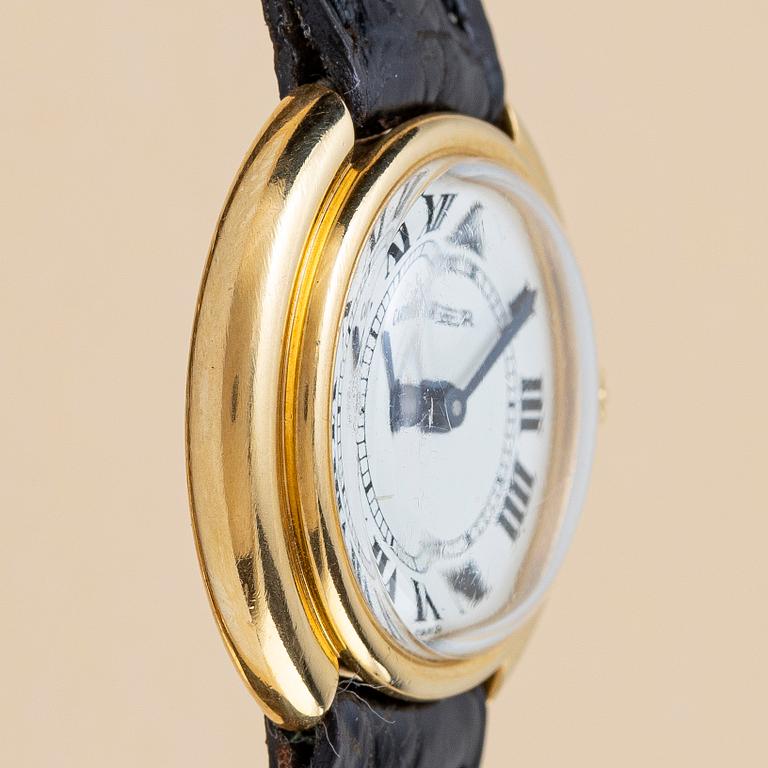 Cartier, Vendôme, "Paris Dial", "Small model", ca 1980.