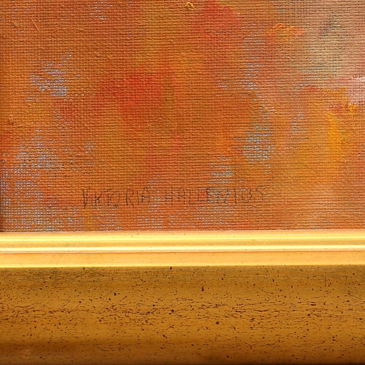 VIKTORIA HALLENIUS, olja på duk, signerad, daterad -99 à tergo.