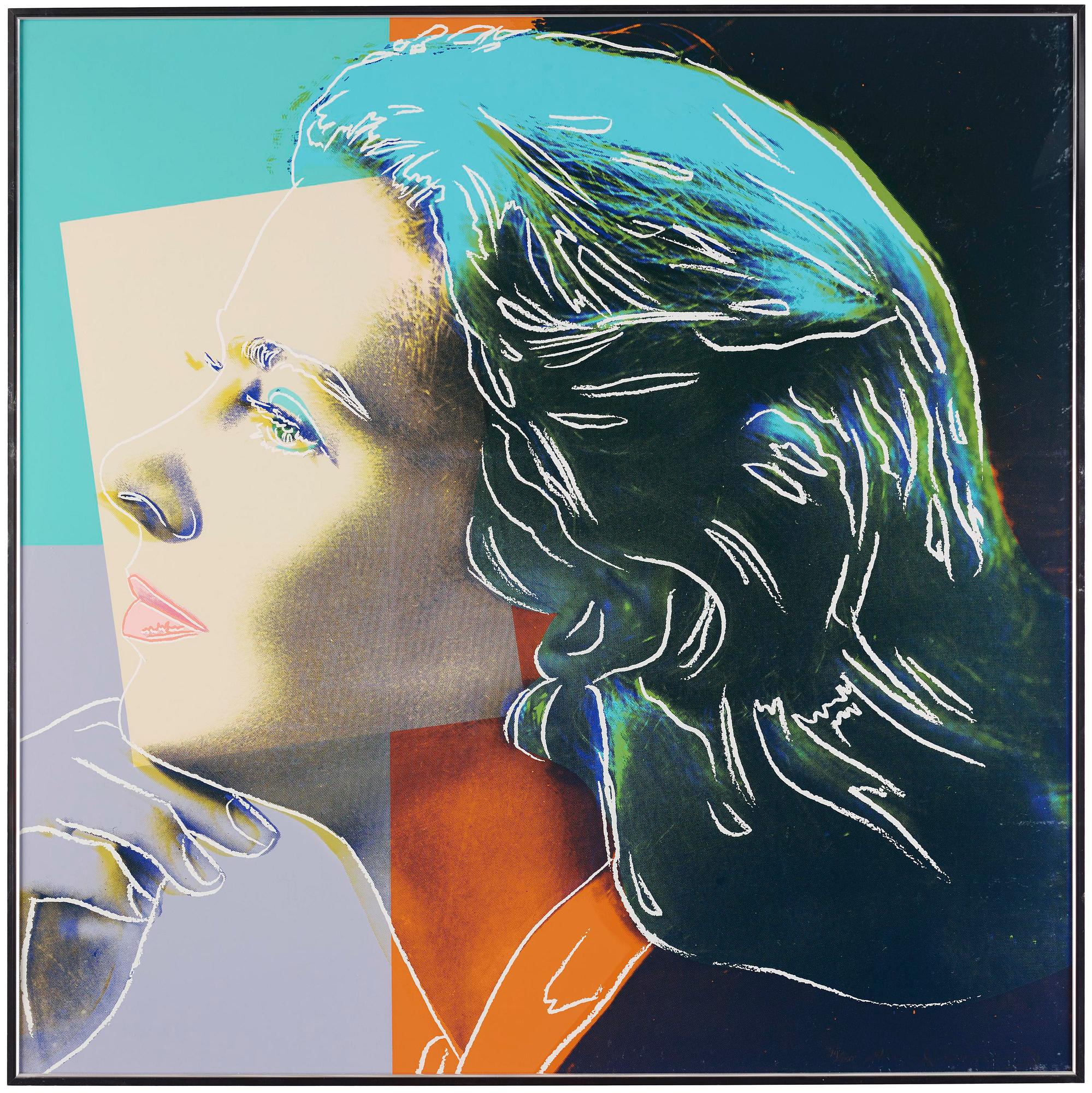 Andy Warhol, "Three portraits of Ingrid Bergman by Andy Warhol".