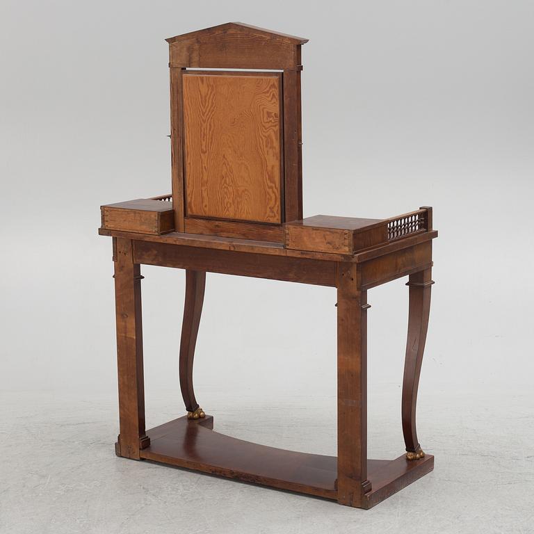 Lorentz Wilhelm Lundelius, dressing table, Stockholm work, Empire, first half of the 19th century.