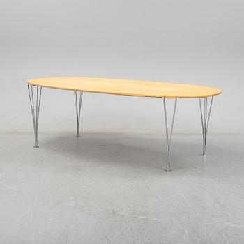 Bruno Mathsson & Piet Hein, matbord, "Superellips", Bruno Mathsson International.