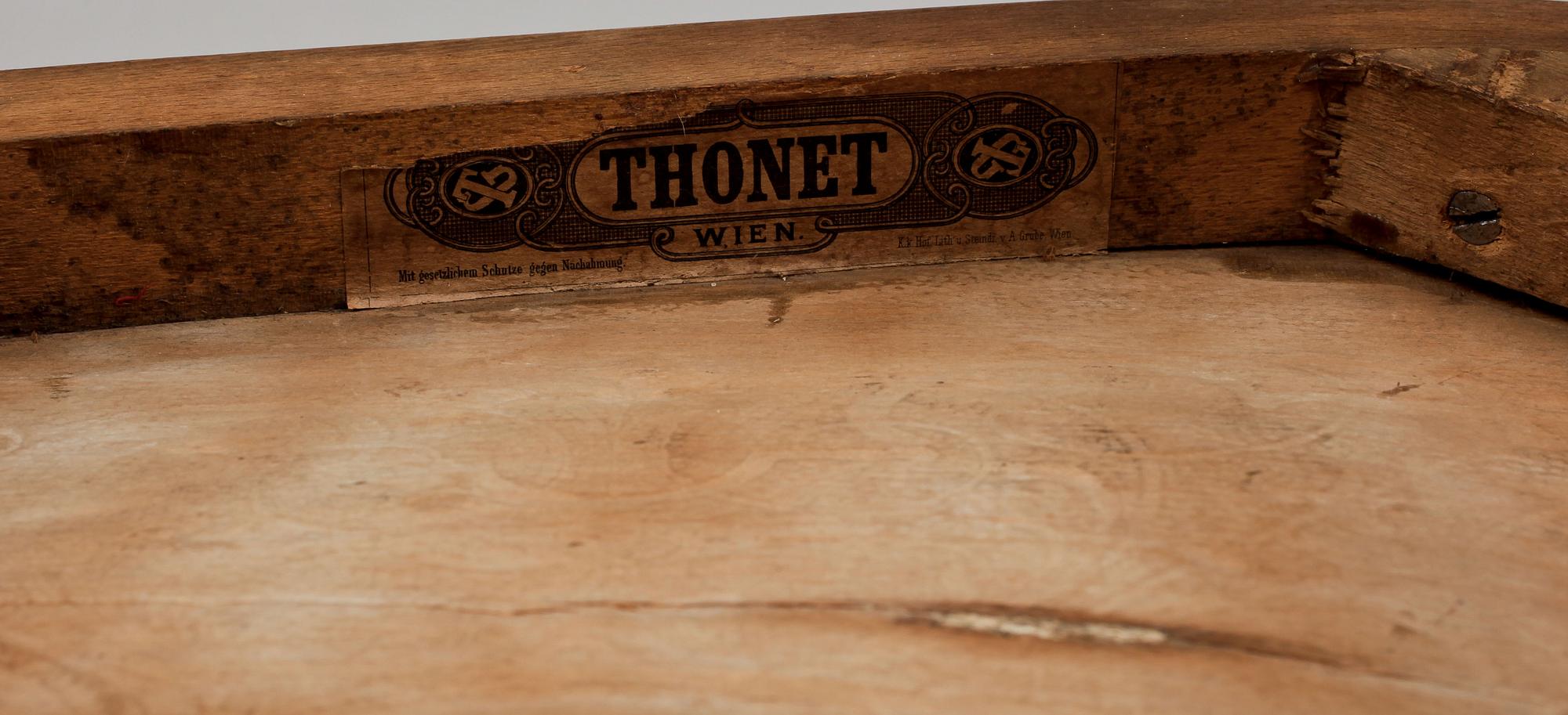 STOLAR, 4st, Thonet, 1900-talets första hälft.