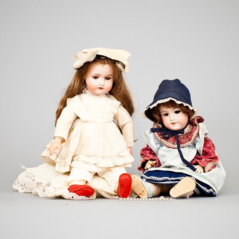 DOCKOR, 2 st, bl a Armand Marseille, 1900-talets början.