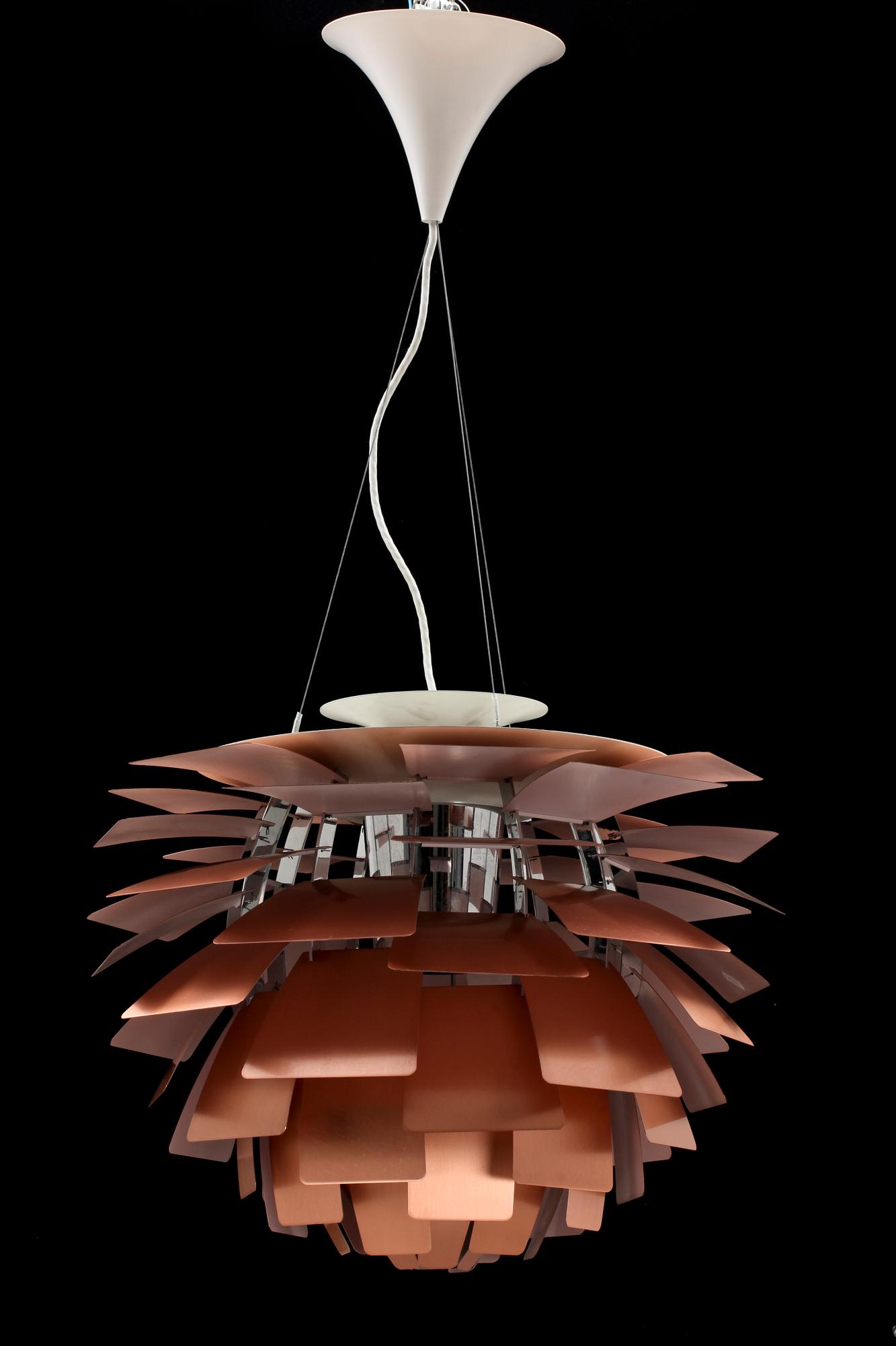 TAKLAMPA, "PH-kotte", Poul Henningsen,  Louis Poulsen, 1900/2000-tal.