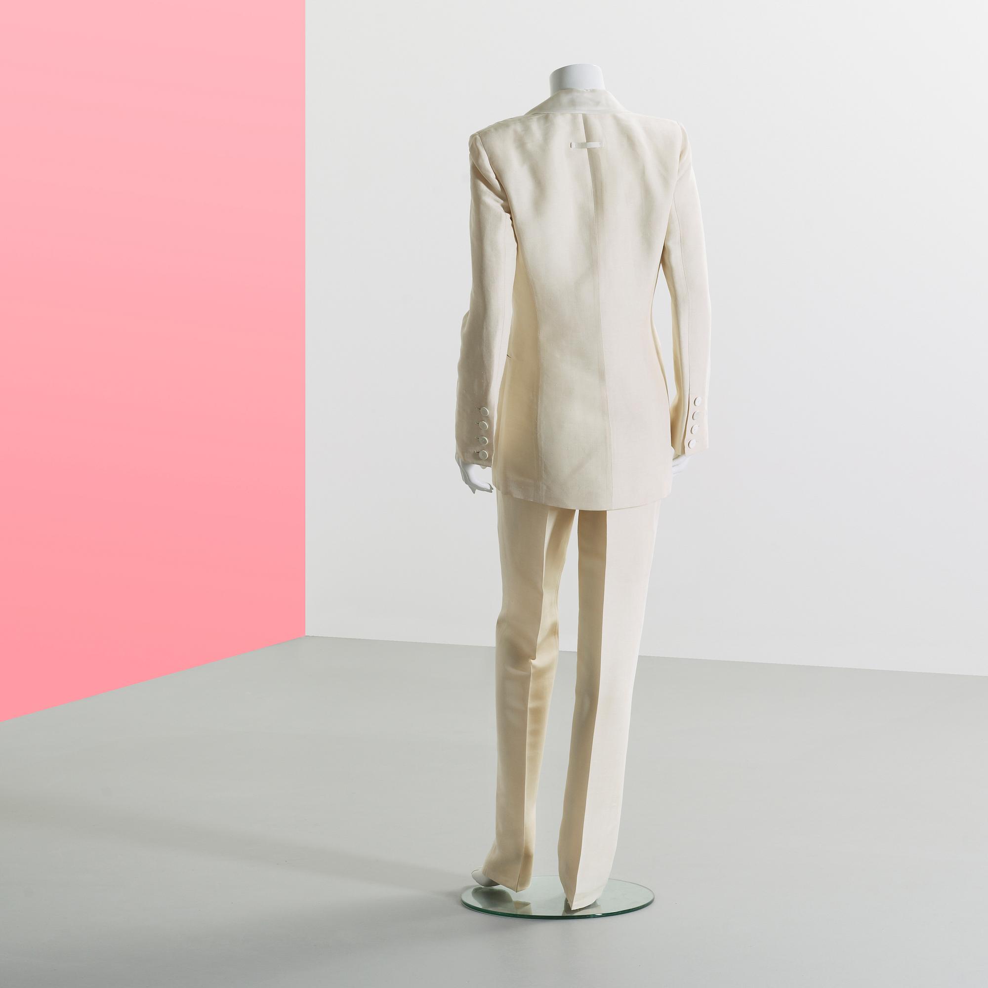 SUIT, Jean Paul Gaultier, two-pieces consisting of a jacket and pants.