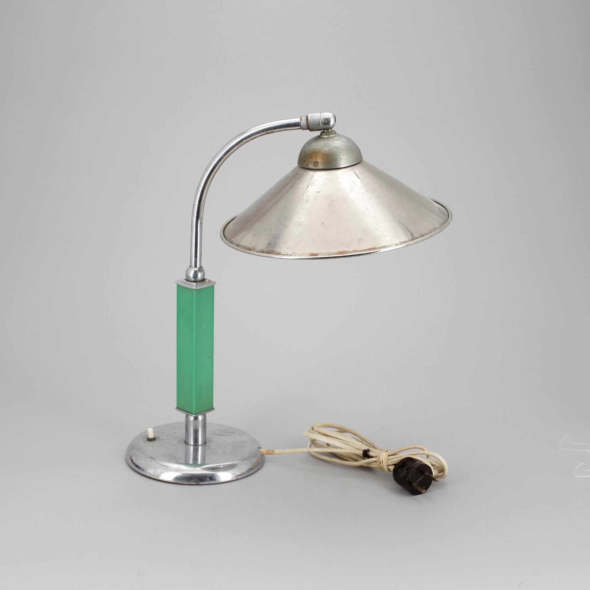 BORDSLAMPA, 1930/40-tal, Art Deco.