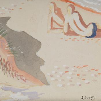 Axel Olson, "Stenbryggan".