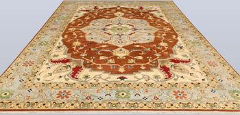 Matta, Ziegler design, ca 373 x 270 cm.