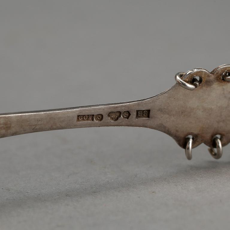 MOCKASKEDAR, 12 stycken, 1900-talets andra hälft. Vikt 162 g.