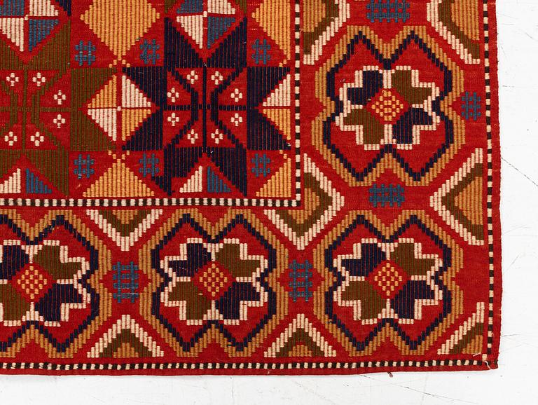 Textile, plain weave, 2 lengths, first half of the 20th century. 195 x 60 each.