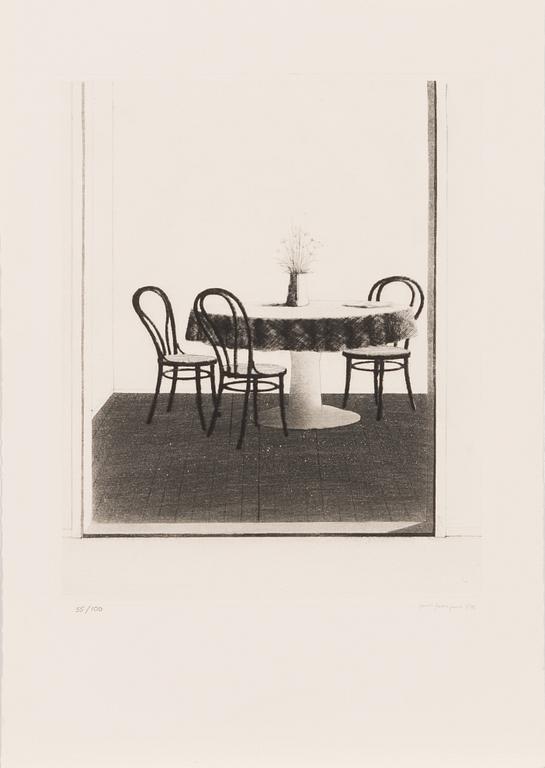 Portfolio of prints, fourteen Finnish poets and artists, Eurographica Helsinki 1978.