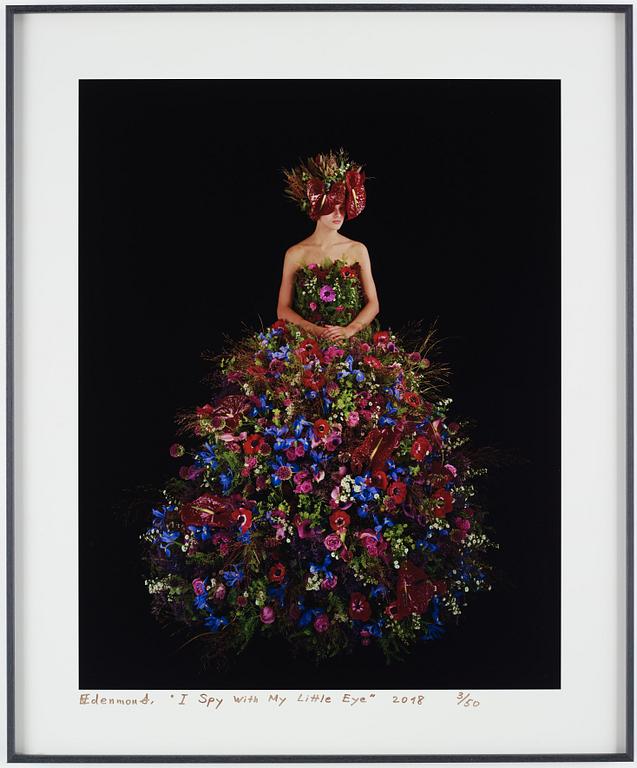 Nathalia Edenmont, pigment print, signed and dated 2018, numbered 3/50.