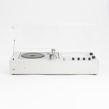 Dieter Rams, radio och skivspelare, modell "TC40-S/Audio 1M" Braun, formgiven 1962.