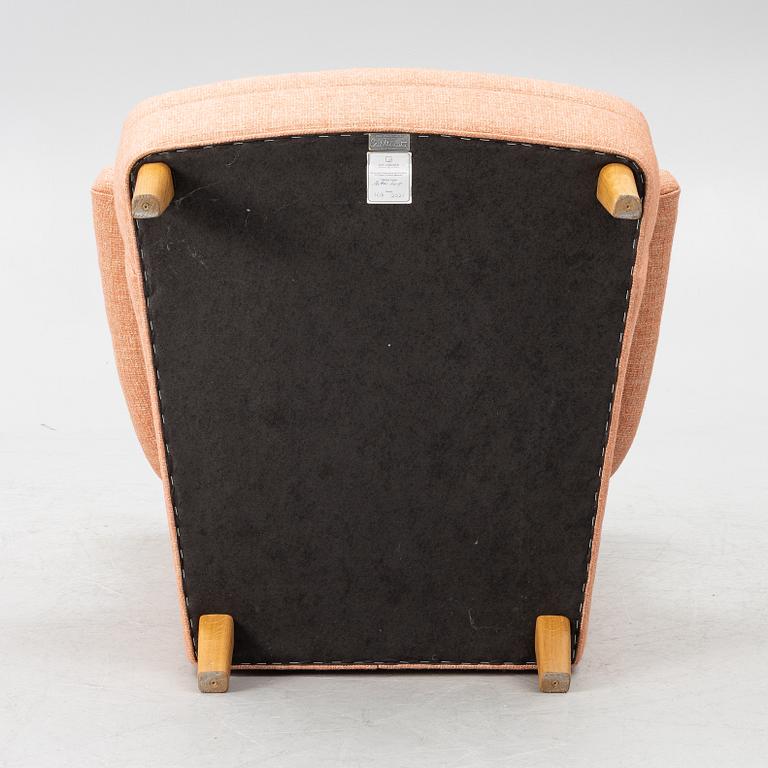 Carl Malmsten, Fåtölj, ”Häggbom”, O.H.Sjögren, Tranås 2021.