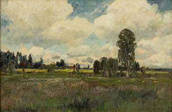 Karl Küstner, Summer Landscape.