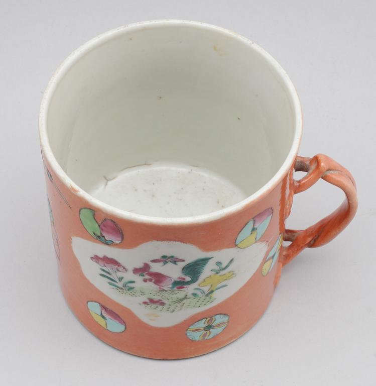 MUGG, porslin, Kina, 1800-tal.