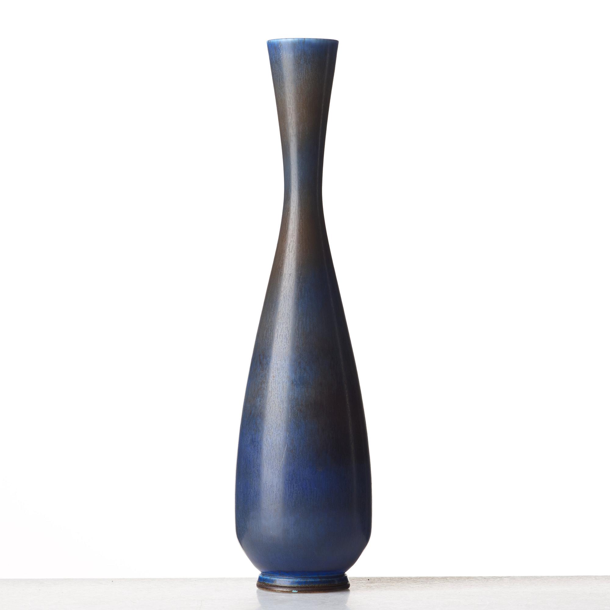 Berndt Friberg, a stoneware vase, Gustavsberg studio, Sweden 1960.