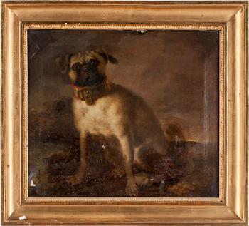 OKÄND KONSTNÄR, olja på duk, ej signerad, troligen 1700-tal.