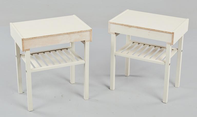 SÄNGBORD, ett par, Sverige, 1950-tal.