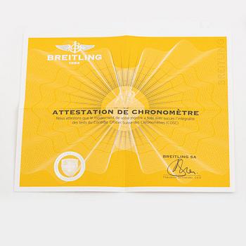 Breitling, Navitimer 01 46, kronograf, "Limited Edition", armbandsur, 46 mm.