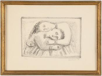 MASSIMO CAMPIGLI, lithograph, signed and numbered 3/20, daterad -44.