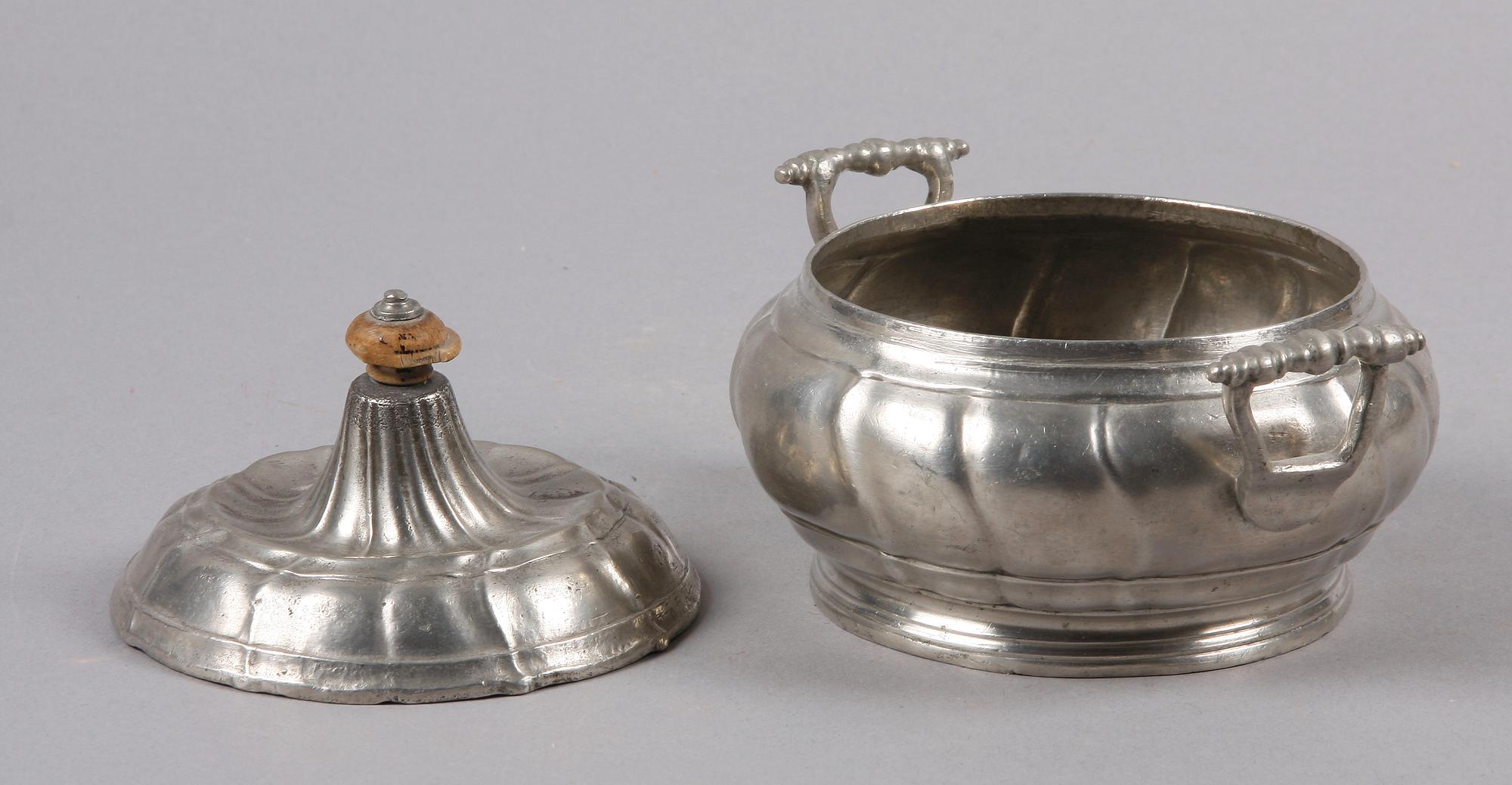 TERRIN, tenn, rokoko, 1700-tal.