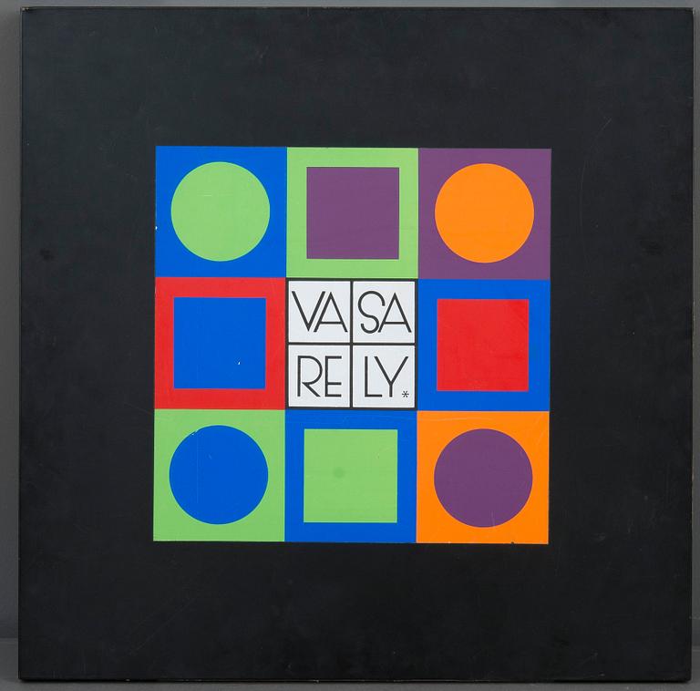 Victor Vasarely, "PLANETARY FOLKLORE PARTICIPATIONS NO 1".