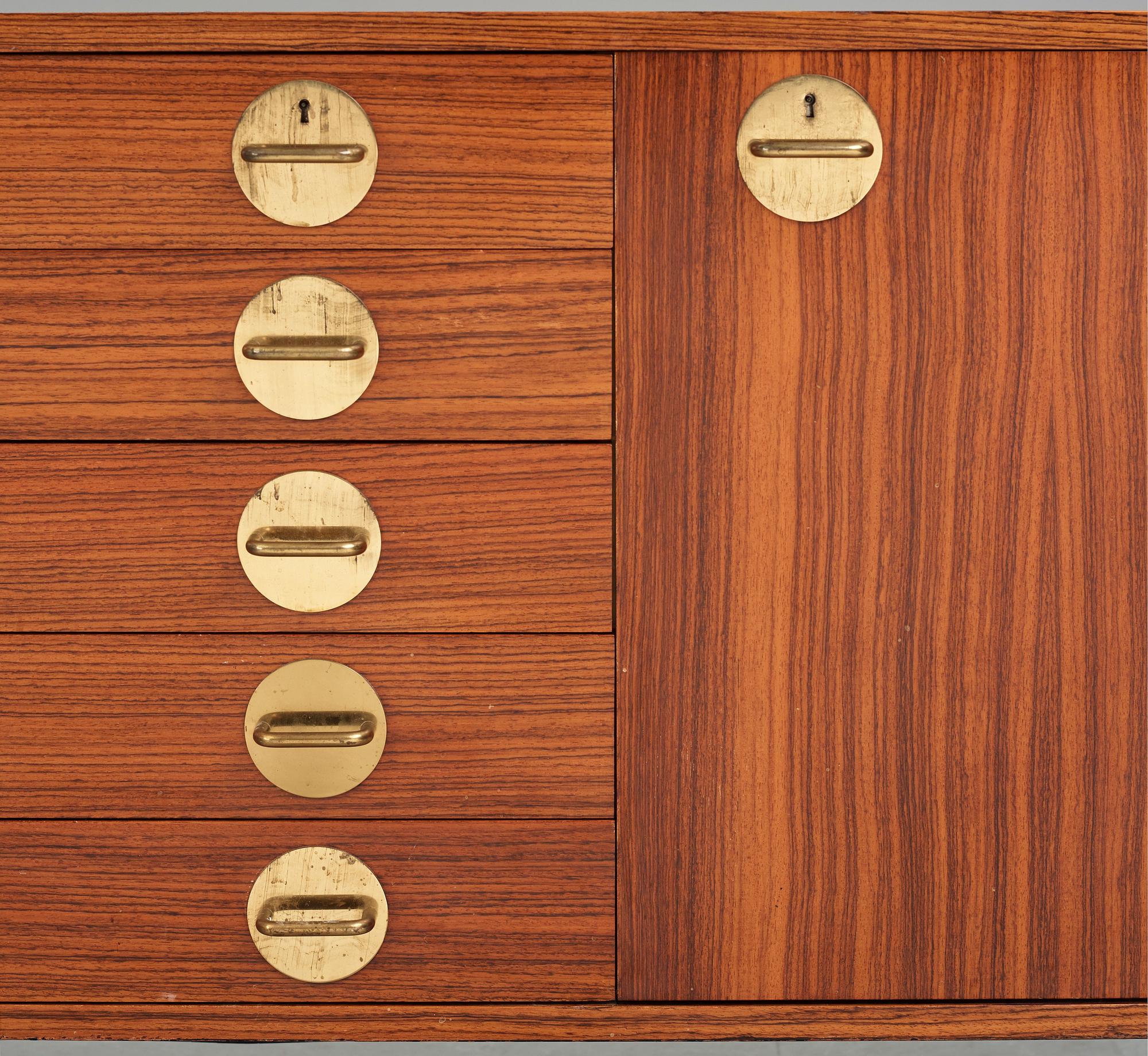 Erik Herløw, sideboard, "Triva modul serie", Nordiska Kompaniet, 1960-tal.