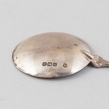 Two silver spoons, William Hutton & Sons Ltd, London, England, 1896.