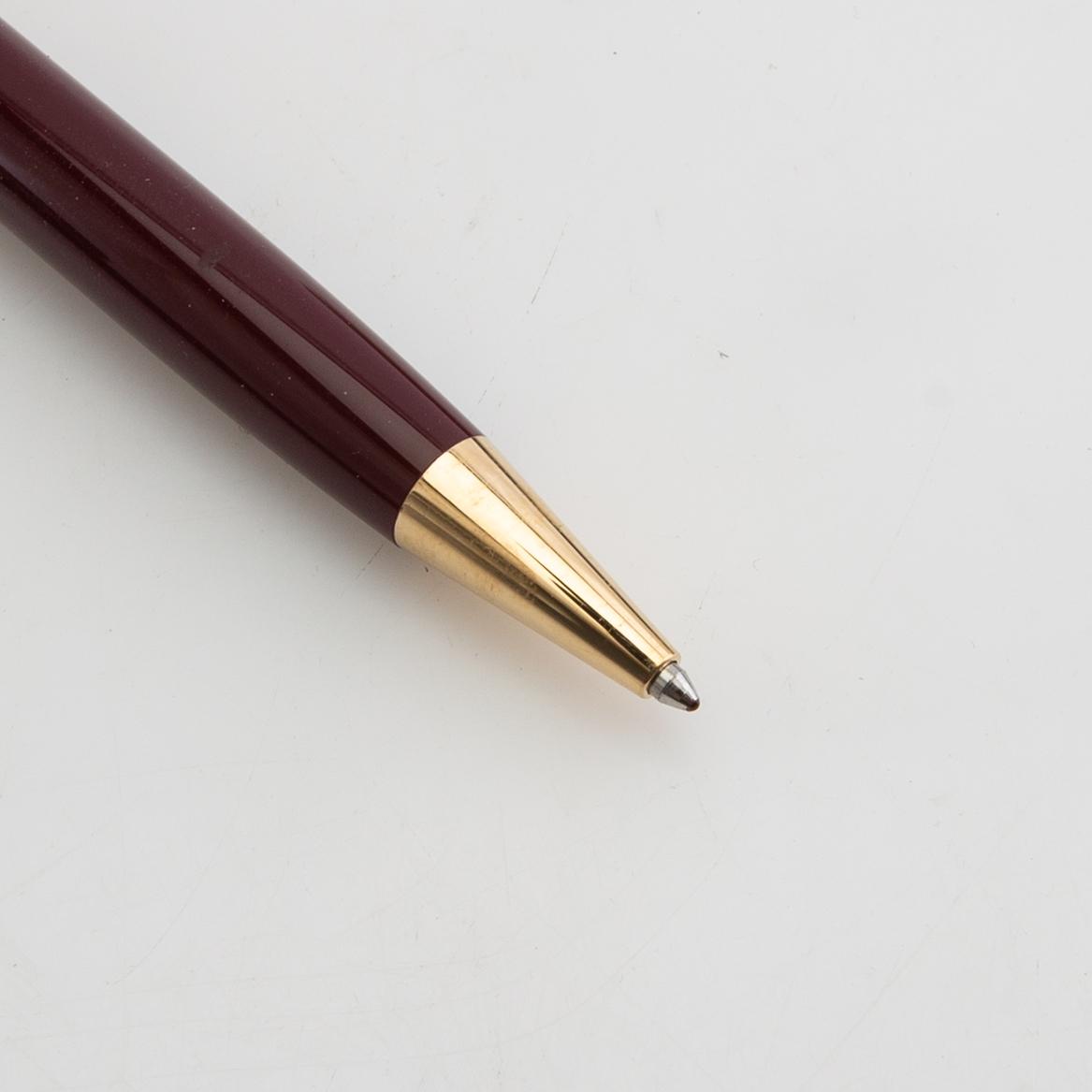 Mont Blanc fountain pen and ballpoint pen "Meisterstück".