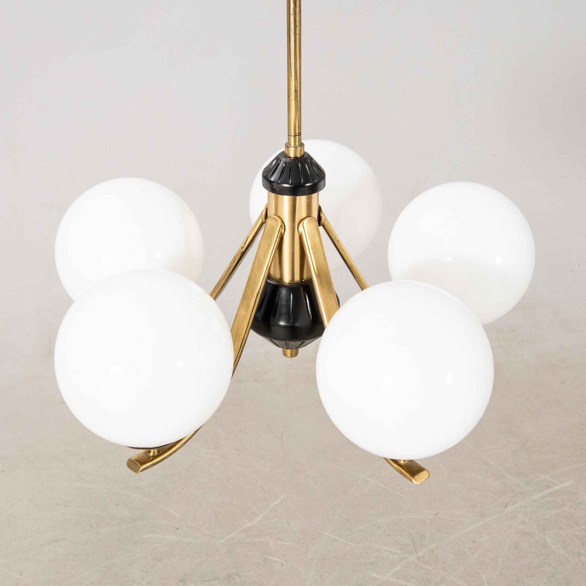 Ceiling lamp, 1950s/60s.