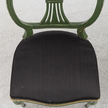 Matgrupp, 9 delar, gustaviansk stil, Åmells, 1900-talets andra hälft.