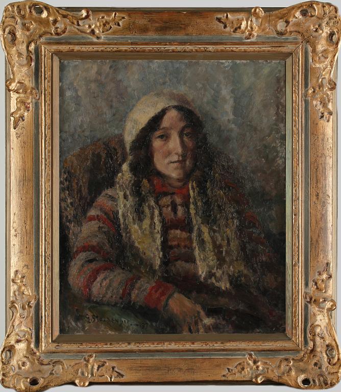 GEORG STOOPENDAAL, olja på duk, signerad och daterad -37.