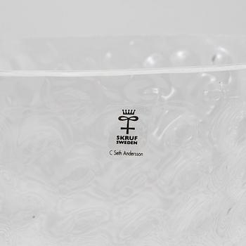 Carina Seth Andersson, Vase, "Kolonn", Skruf.