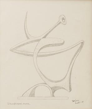 LARS ENGLUND, Pencil, signed and dated -51.
