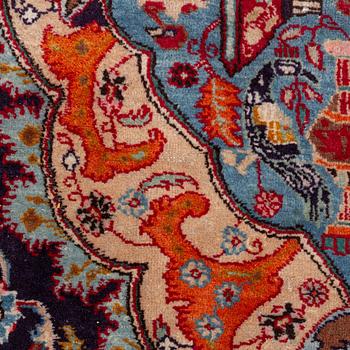 An Otiental carpet, c. 375 x 300 cm.