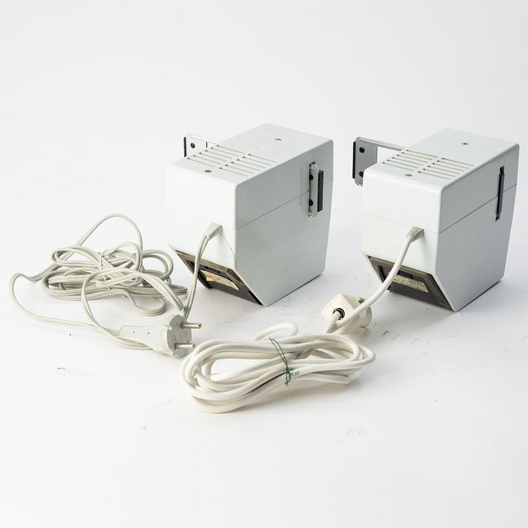 Dieter Rams, Robert Oberheim m. fl. projektorer samt blixtar, 8 delar, Braun.