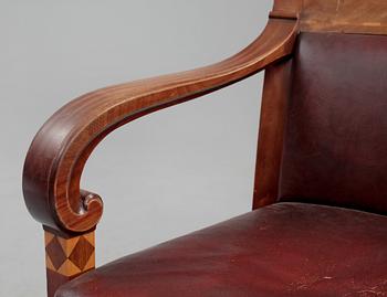 SKRIVSTOL, Otto Schulz, senjugend, omkring 1915.